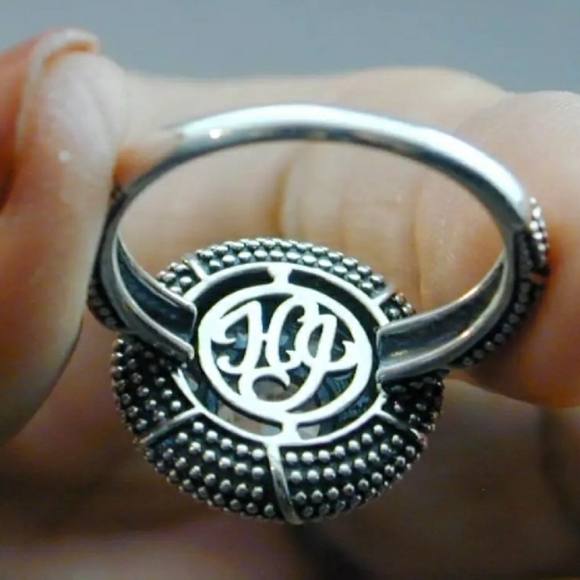 Designer Sky blue and Swiss Blue Topaz Double Hal… - Picture 3 of 6